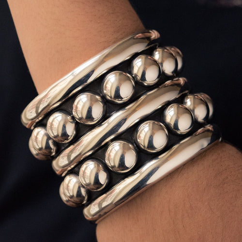 Bracelet Bracelet argent manchette style Désprès 58 Facettes 20-017
