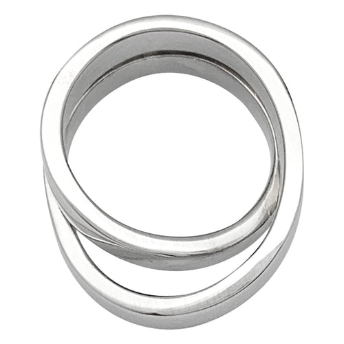 Bague 50 Bague Cartier, "Nouvelle Vague", or blanc. 58 Facettes 29912
