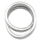 Bague 50 Bague Cartier, "Nouvelle Vague", or blanc. 58 Facettes 29912