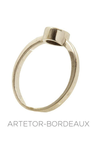 Bague 55 Solitaire moderne 0.56 carat 58 Facettes 1451