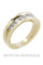 Bague 57 Demi-alliance diamants serti mystérieux 58 Facettes 32421