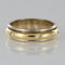 Bague 54 Alliance mobile or blanc or jaune diamants 58 Facettes 18-397-54
