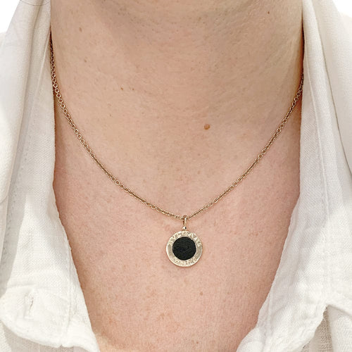 Collier Collier Bulgari, "Bulgari-Bulgari", en or rose, onyx et diamants. 58 Facettes 30068