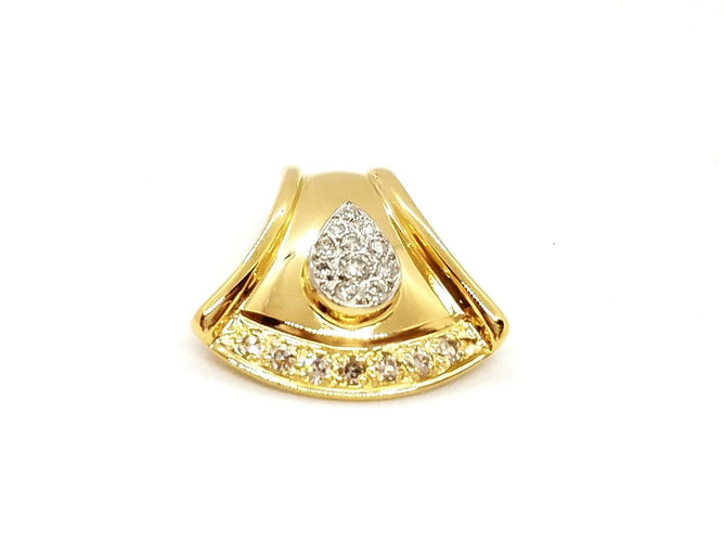 Pendentif Pendentif Or jaune Diamant 58 Facettes 813315CN
