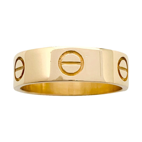 Bague 53 Bague Cartier modèle "Love" en or jaune. 58 Facettes 30001