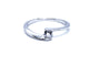 Bague 50 Bague Solitaire Or blanc Diamant 58 Facettes 876344CD