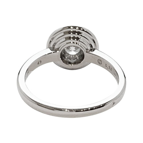 Bague 48 Bague Cartier solitaire brillant de 0,38 carat. 58 Facettes 30058