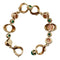 Bracelet Bracelet Van Cleef & Arpels en or jaune, corail et chrysoprase. 58 Facettes 30317