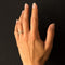 Bague 49 Alliance diamants sertis griffes 58 Facettes 19-350-49
