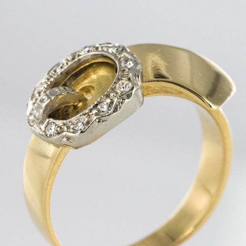 Bague 49 Bague ancienne ceinture Diamants 58 Facettes CV8-4031958-49-1