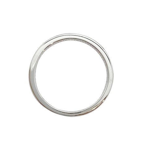 Bague 52 Bague Tiffany platine et diamants. 58 Facettes 30070