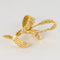 Broche Broche noeud or jaune 58 Facettes 20-235