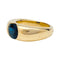 Bague 58 Bague jonc en or jaune, saphir. 58 Facettes 29704