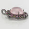 Pendentif Pendentif quartz rose saphirs topazes et grenats 58 Facettes 18-040