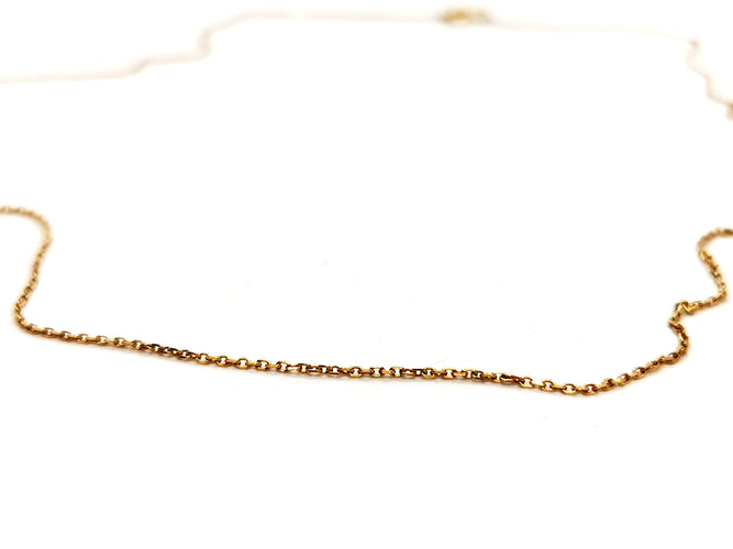 Collier Collier Maille forçat Or jaune 58 Facettes 1141233CD