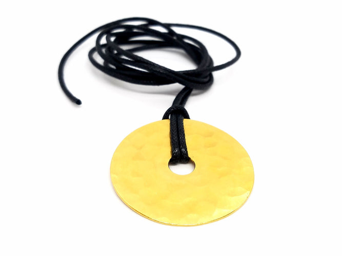 Pendentif Dinh Van Pendentif Pi Or jaune 58 Facettes 00592CN