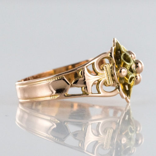 Bague 50 Bague ancienne de promesse 58 Facettes 19-463C-57