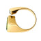 Bague 55 Bague en or jaune, diamant et péridot. 58 Facettes 29947