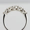 Bague 55 Bague or blanc 5 diamants 58 Facettes 18-144-55