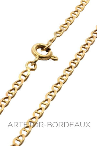 Collier Chaine maille marine plate 58 Facettes 29431
