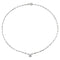 Collier Collier solitaire diamant 1,50 carat en or blanc. 58 Facettes 30498