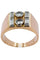 Bague 57 Chevalière diamants 58 Facettes 34671