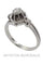 Bague 53 Bague diamants style solitaire 58 Facettes 30841