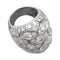 Bague 51 Bague Cartier "Serpentine" en platine et diamants. 58 Facettes 29166-1