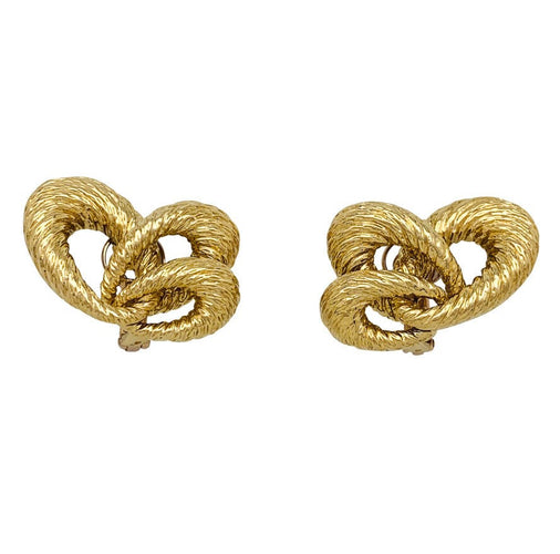 Boucles d'oreilles Boucles d'oreilles Boucheron en or jaune. 58 Facettes 29888