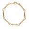 Bracelet Bracelet gourmette maillons 2 ors 58 Facettes 21-155A