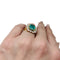 Bague 50 Bague Pompadour émeraude 3.14 cts, or jaune, platine. 58 Facettes 30139