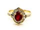 Bague 52 Bague Or jaune Rubis 58 Facettes 1157620CN