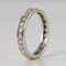 Bague 56 Alliance diamants ancienne 58 Facettes 20-177A