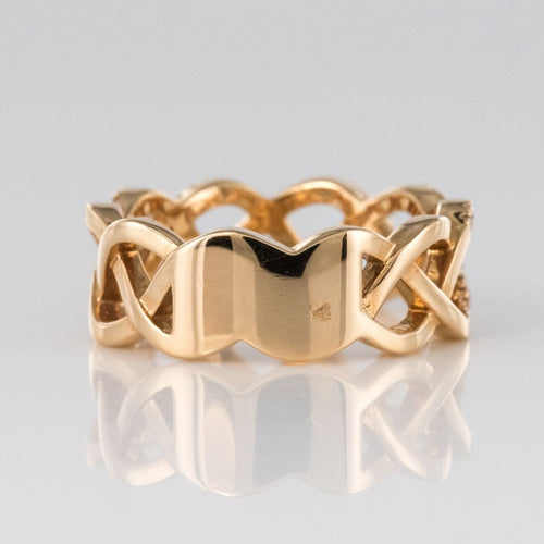 Bague 52 Bague or rose diamants arabesques 58 Facettes 14-290-8471614-52
