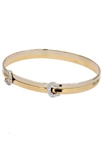 Bracelet Bracelet Double C Cartier Or Jaune & Blanc 58 Facettes 32111