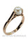 Bague 53 Bague moderne perle 58 Facettes 35921