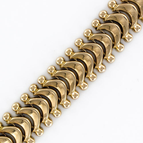 Collier Collier rétro or articulé 58 Facettes 19-543