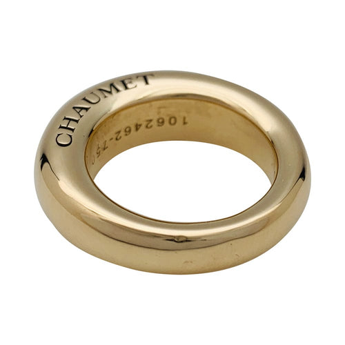 Bague 55 Bague Chaumet modèle "Anneau" en or jaune. 58 Facettes 29978