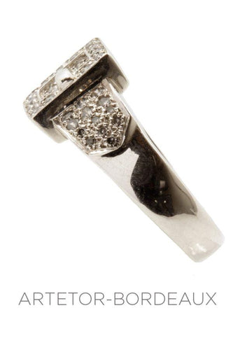 Bague 61 Bague ceinture diamantée 58 Facettes 5331