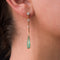 Boucles d'oreilles Pendants d'oreilles anciens diamants et tourmalines 58 Facettes AR0007461