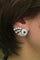 Boucles d'oreilles Boucles d'oreilles clips en or blanc et platine, diamants. 58 Facettes 30466