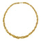 Collier Collier or jaune maille imbriquée 58 Facettes 19-556