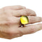 Bague 55 Bague Pomellato, "Nudo Assoluto", deux ors et quartz lemon. 58 Facettes 30171