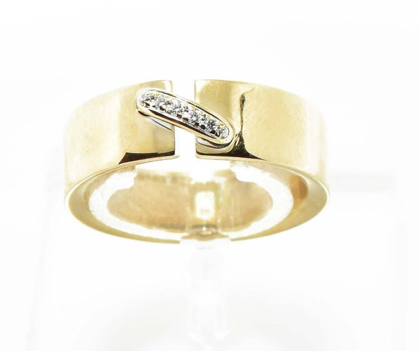 Bague Bague Signée Chaumet or jaune et diamant 58 Facettes 0