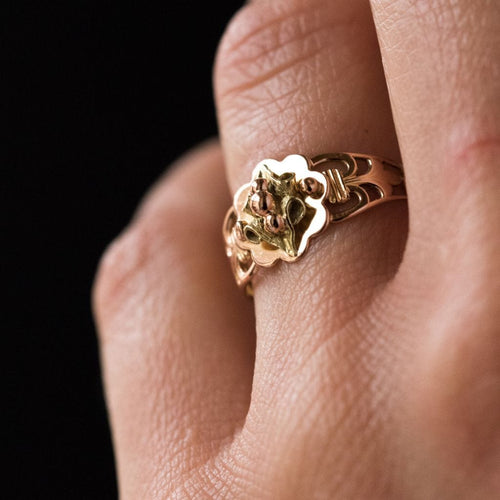 Bague 50 Bague ancienne de promesse 58 Facettes 19-463C-57