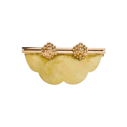 Broche Broche J. Desprès en ors jaune et rose. 58 Facettes 29713