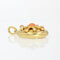 Pendentif Médaillon ouvrant en or perles fines et corail 58 Facettes 21-216