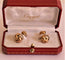 Boutons de manchette CARTIER, boutons de manchettes TRINITY 58 Facettes 386