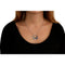 Pendentif Chaîne pendentif perle diamants saphirs 58 Facettes 321