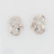 Boucles d'oreilles Boucles d'oreilles clips or blanc vintage 58 Facettes 21-169